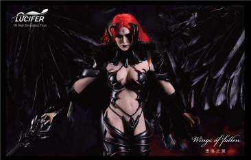 Lucifer - Wings of Fallen outfit and accessories Deluxe set