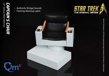 QMX - Star Trek TOS: 1:6 scale Captain's chair