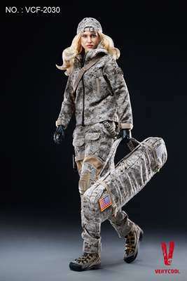 Very Cool – Digital Camouflage Women Soldier Max
