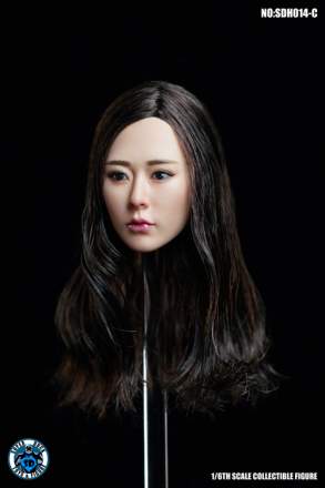 Super Duck - Asian Headsculpt 5.0: Curly Hair (SUD-SDH014C)