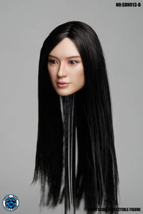 Super Duck - Asian Headsculpt 4.0: Long Hair (SUD-SDH013B)