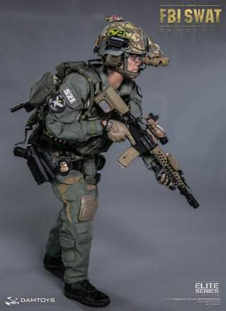 Damtoys - FBI SWAT San Diego Special Weapons and Tactics Team Agent