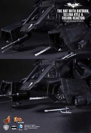 The Dark Knight Rises: 1/12th scale The Bat Deluxe Collectible Set