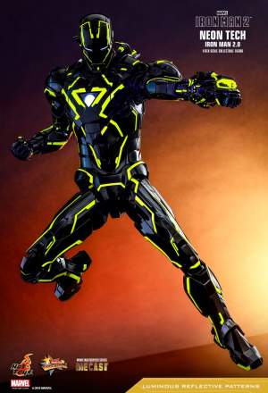 Iron Man 2 - Neon Tech Iron Man 2.0