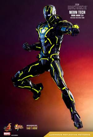 Iron Man 2 - Neon Tech Iron Man 2.0