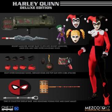 Mezco - One-12 Collective DC Harley Quinn Deluxe Edition