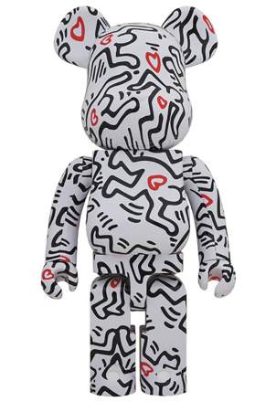 KEITH HARING 8 1000% Bearbrick