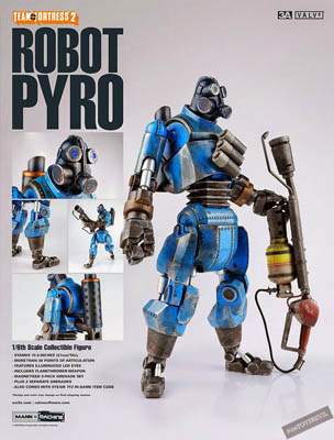 ThreeA - Team Fortress 2 Robot Pyro Blue ver