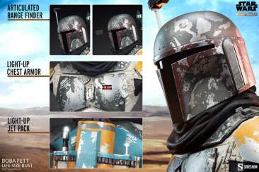 Boba Fett Life-Size Bust