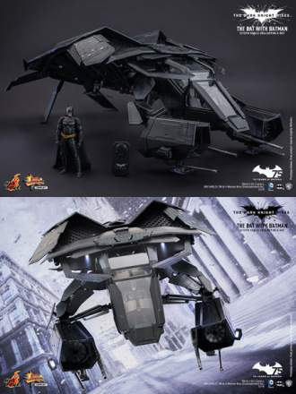 The Dark Knight Rises: 1/12th scale The Bat Collectible Set