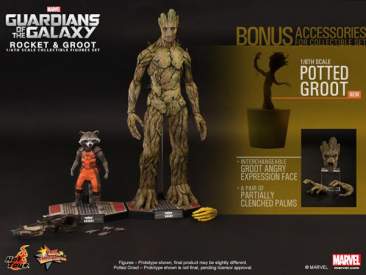 Guardians of the Galaxy: 1/6th scale Rocket & Groot