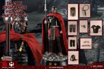 1/6th Scale Black Armored Heavy Infantry