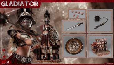 HY Toys - Imperial Legion-Imperial Female Warrior Black