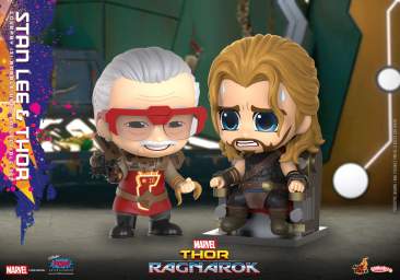 Cosbaby - Thor: Ragnarok - Stan Lee & Thor