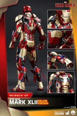 Iron Man 3: 1/4 Scale Iron Man Mark XLII Deluxe Version