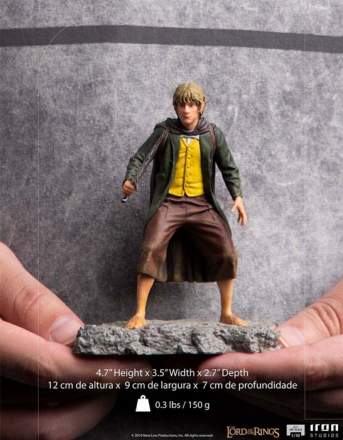 Iron Studios - Lord of the Rings Frodo Sam Merry Pippin