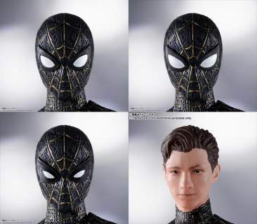 S.H.Figuarts - Spider-man No Way Home Spiderman Black & Gold