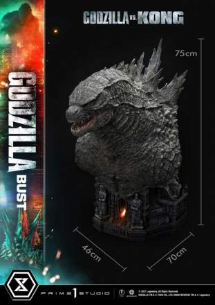 Godzilla vs Kong - Godzilla Bust Bonus Version