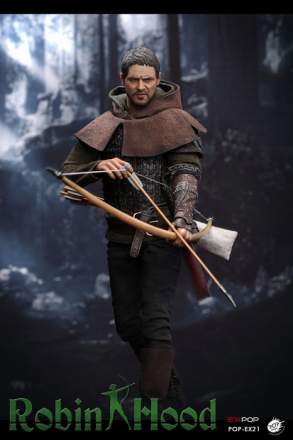 POP Toys - 1/6 Chivalrous Robin Hood figure and War Horse