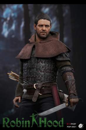 POP Toys - 1/6 Chivalrous Robin Hood figure and War Horse