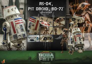 Star Wars: The Book of Boba Fett - R5-D4, Pit Droid, BD-72 set
