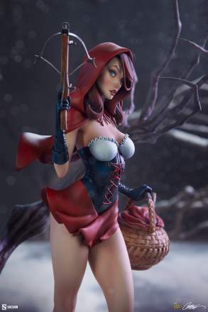 Red Riding Hood Statue