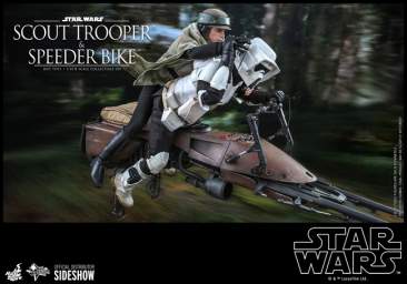 Star Wars : Return of the Jedi - Scout Trooper and Speeder Bike Set
