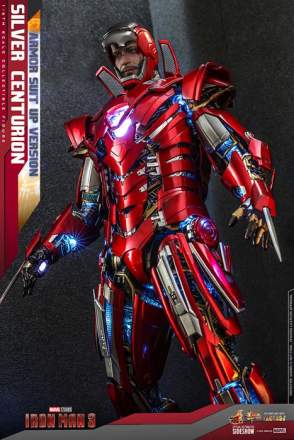 Iron Man 3 -  Silver Centurion ( Armor Suit Up Version )