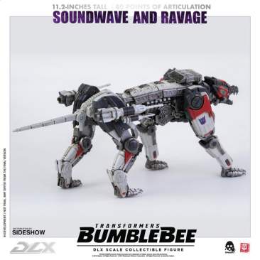 Threezero - Transformers - Soundwave & Ravage DLX Scale