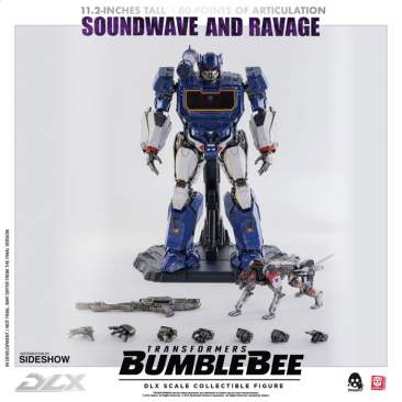 Threezero - Transformers - Soundwave & Ravage DLX Scale