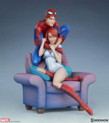 Spider-Man and Mary Jane Maquette