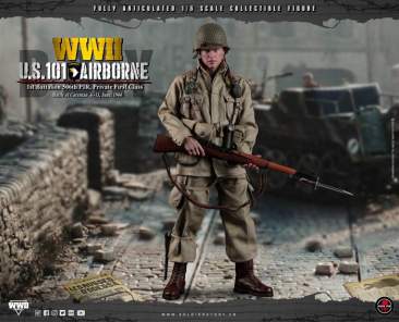WWII U.S. 101st Airborne DIV. 1st Battalion 506th PIR