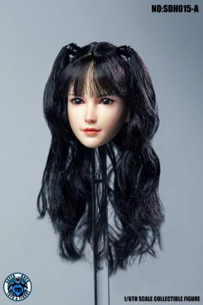 Super Duck - Asian Headsculpt 6.0: Curly Hair (SUD-SDH015A)
