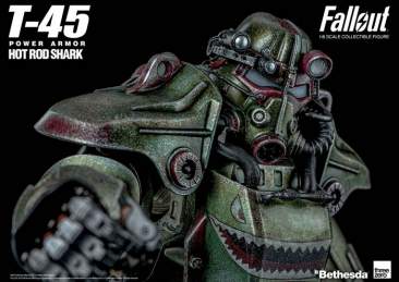 Fallout T-45 Hot Rod Shark Armor Pack Sixth Scale  Accessory
