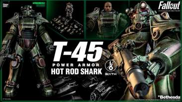 T-45 Hot Rod Shark Power Armor Sixth Scale Figure