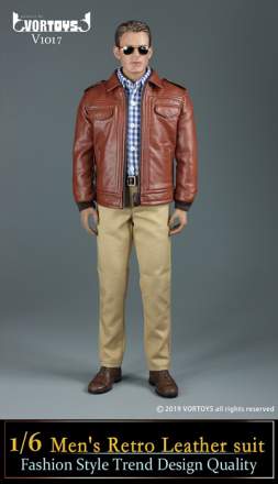 VOR Toys -  Mens' Leather Jacket