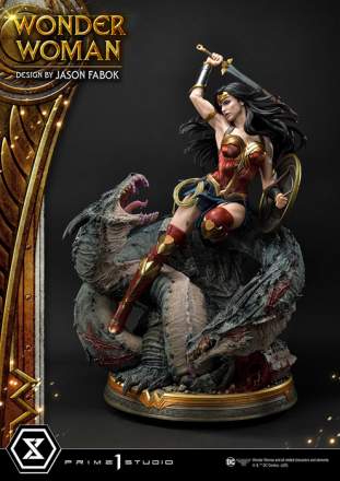 Wonder Woman VS Hydra Statue