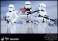 Star Wars: The Force Awakens - 1/6th scale First Order Snowtroopers Figures Set