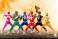 Mighty Morphin Power Rangers: Core Rangers + Green Ranger Six Pack